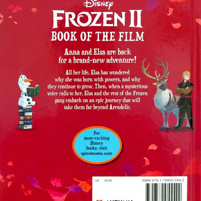 Disney Frozen 2 Book of the Film - Disney Nữ hoàng băng giá 2