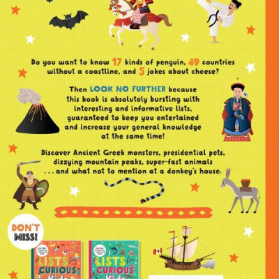 Lists For Curious Kids: 263 Fun, Fascinating And Fact-Filled Lists