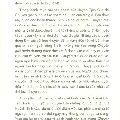 Chuyện Giải Buồn