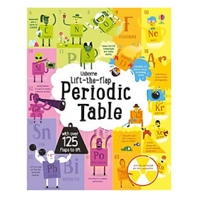 Sách tương tác tiếng Anh - Usborne Lift-the-flap Periodic Table