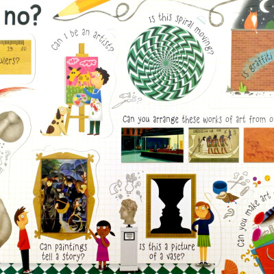 Usborne Lift-the-Flap Questions and Answers about Art