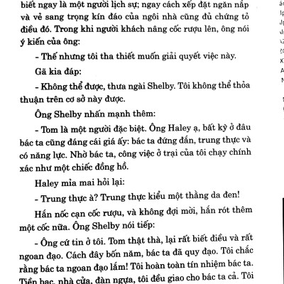 Túp Lều Của Bác Tom (Tái Bản 2018)