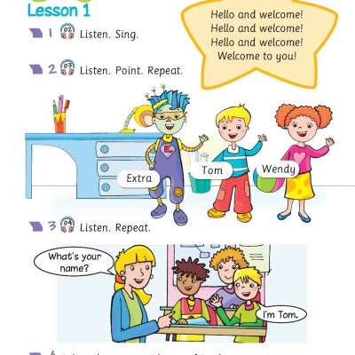 Tiếng Anh 1 Extra and Friends - Pupil