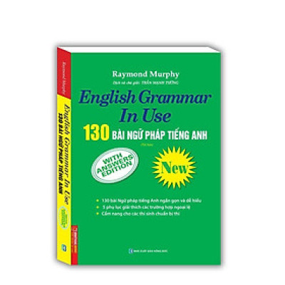 Sách - English Gramar In Use - 130 Bài Ngữ Pháp Tiếng Anh - Bản Đen Trắng - Minh Thắng
