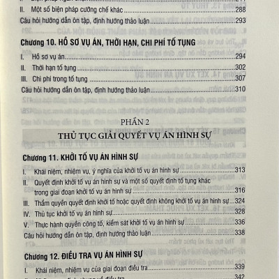 Sách Giáo Trình Luật Tố Tụng Hình Sự Việt Nam