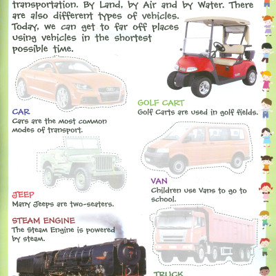 Play With Sticker - Vehicles (Chơi Cùng Hình Dán - Phương Tiện)
