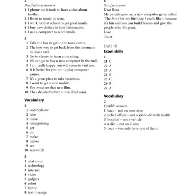 Objective KET Workbook with Answers