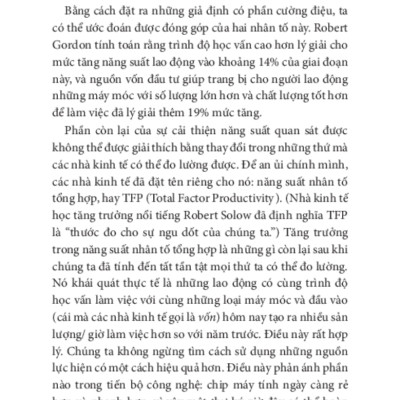 Kinh Tế Học Thời Khó Nhọc _TRE