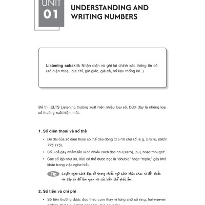 Sách - IELTS Listening Dictation