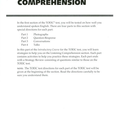 Longman Preparation Series For The Toeic Test: Listening And Reading (6Th Edition) Student Book With Mp3 & Answer Key Level Intro