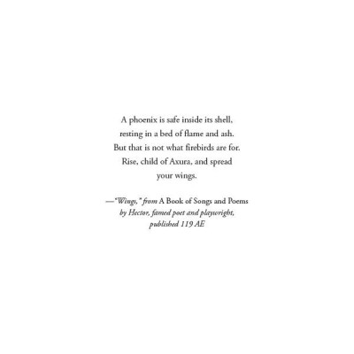 Heart Of Flames (Crown Of Feathers)