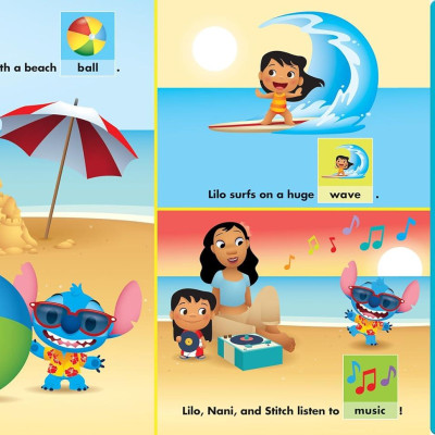 Sách ngoại văn: Apple Disney Baby First Word Adventures