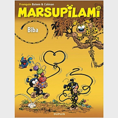 Sách thiếu nhi tiếng Pháp - Marsupilami - Tome 28 - Biba