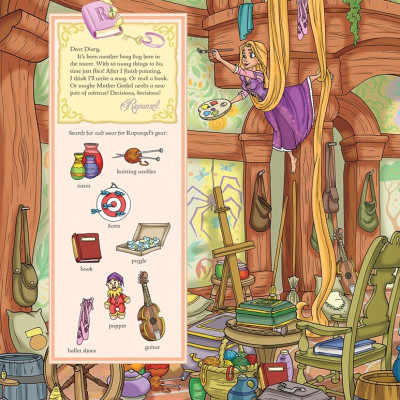 Sách ngoại văn: Look And Find - Midi Disney Princess Find The Magic