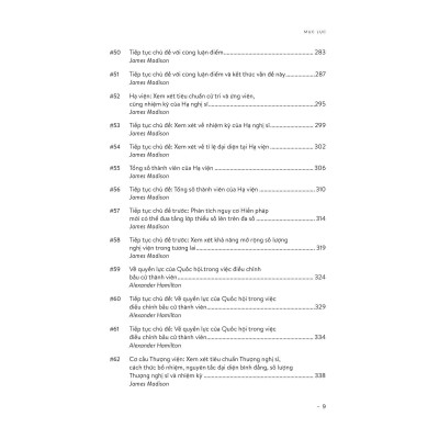 Luận Cương Người Liên Bang - Bản Quyền