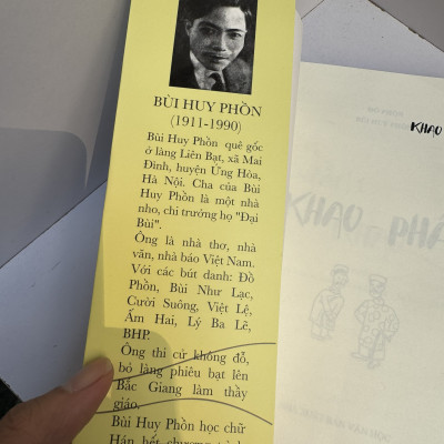 KHAO - PHẤT – Bùi Huy Phồn (Đồ Phồn) – Trường Phương Books – NXB Văn Học