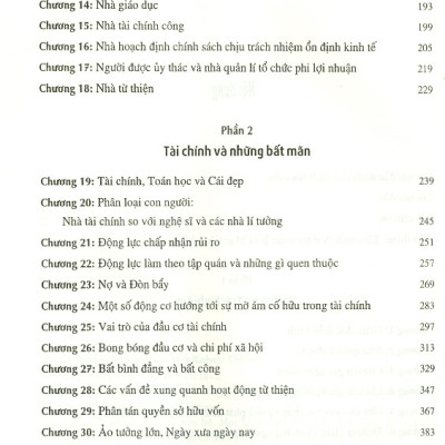 Tài chính và xã hội tốt