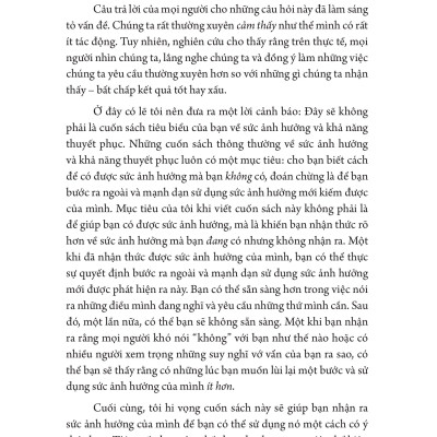 Bạn Có Nhiều Ảnh Hưởng Hơn Bạn Nghĩ