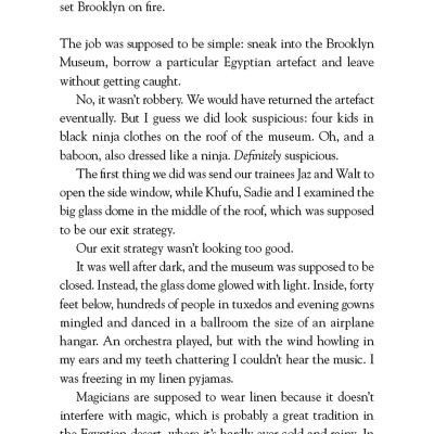 The Kane Chronicles Book 2: The Throne Of Fire