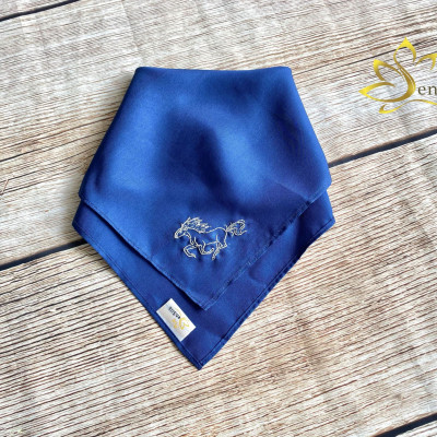 Khăn Tay Lụa Thêu Mã Đáo Thành Công, Khăn Tay Cho Nam