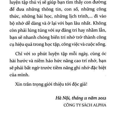 Luyện Trí Nhớ (Tái Bản 2021)