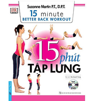 Sách - Lò Xo - 15 Phút Tập Lưng - First News
