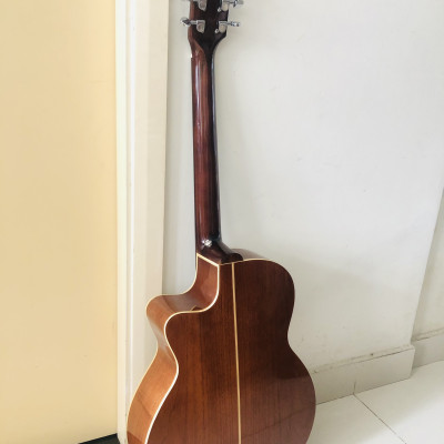 Đàn guitar acoustic có eq full solid hồng đào chất lượng DJ150XB12 Duy Guitar Store dòng đàn ghitar đệm hát dành cho biểu diễn party