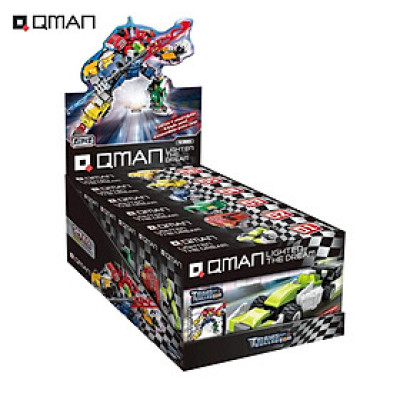 Đồ Chơi Xếp Hình, Lắp Ráp Qman 41109 - Robot Thành Phố  6 trong 1 (lẻ 1 hộp nhỏ ngẫu nhiên) QMAN