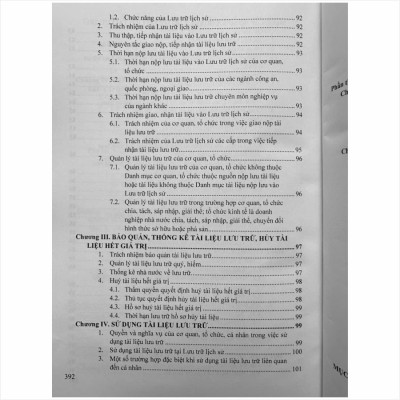 Sách Nghiệp Vụ Văn Thư Lưu Trữ – Quy Định Thời Hạn Bảo Quản Hồ Sơ, Tài Liệu Hình Thành Trong Hoạt Động Của Cơ Quan, Tổ Chức, Doanh Nghiệp - V2254T