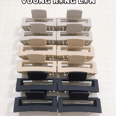 Kẹp Tóc Màu Trơn Kiểu Dáng Thanh Lịch Cho Nữ