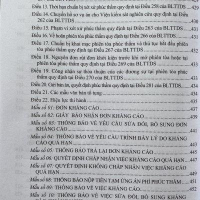 Hệ Thống Các Nghị Quyết Của Hội Đồng Thẩm Phán, Toà Án Nhân Dân Tối Cao Về Dân Sự Và Tố Tụng Dân Sự Từ Năm 1990 Đến 2023
