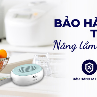 Máy khử khuẩn thực phẩm cầm tay Nagakawa NAG3902 - Công nghệ Hydroxyl - Hàng Chính Hãng