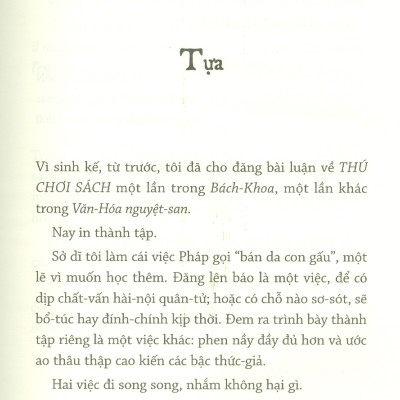 Thú Chơi Sách (Bìa Cứng)