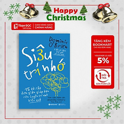 [ThangLong Bookstore]Siêu Trí Nhớ: 15 Bài Tập Đơn Giản Giúp Bạn Rèn Luyện Trí Nhớ HIệu Quả