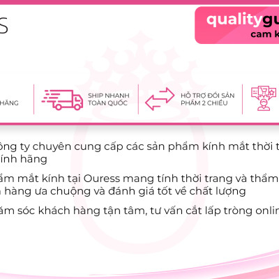 Gọng kính nhựa tr90 siêu nhẹ siêu bền thời trang OURESS - 1012