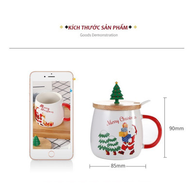 Ly Sứ Cây Thông Giáng Sinh Sang Trọng