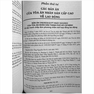 Sách Tuyển Tập Các Bản Án Của Tòa Án Nhân Cấp Cao Về Hành Chính - Kinh Doanh Thương Mại - Hôn Nhân Gia Đình - Lao Động (Dành cho Thẩm phán, Thẩm tra viên, Hội thẩm, Kiểm sát viên, Luật sư và các học viên tư pháp ) - TS. Trần Văn Hà (V2446A)