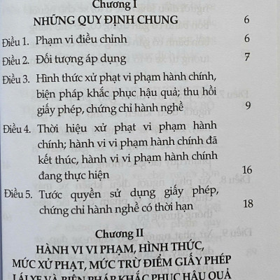 Nghị định 168/2024/NĐ-CP ngày 26-12-2024 của Chính Phủ Quy Định Xử Phạt Vi Phạm Hành Chính Về Trật Tự, An Toàn Giao Thông Trong Lĩnh Vực Giao Thông Đường Bộ; Trừ Điểm, Phục Hồi Điểm Giấy Phép Lái Xe
