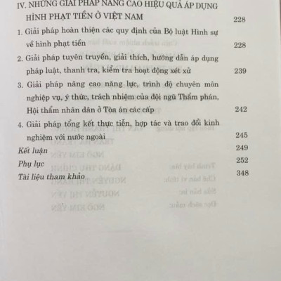 Sách - Hình phạt tiền trong pháp luật hình sự Việt Nam và thực tiễn áp dụng