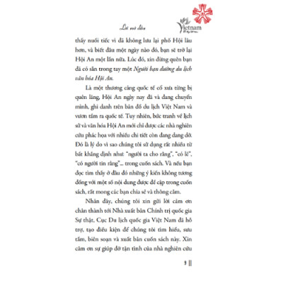 Người bạn đường du lịch văn hóa Hội An (bản in 2024)