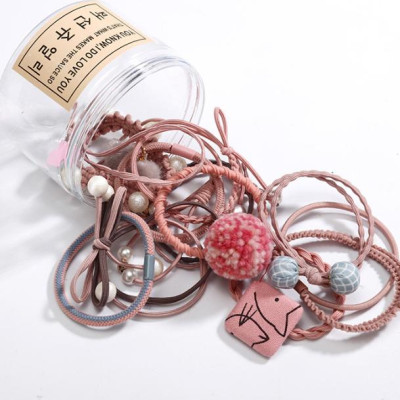 Sét 12 dây buộc tóc xuất Hàn loại tốt HD03