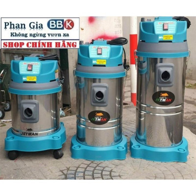 [chính hãƞg] Máy Hút Bụi công nghiệp Jetman 40L - 1650W Hút khô, Hút ướt Siêu khỏe, Mô tơ 100% Dây đồng, Bảo hành 1 năm