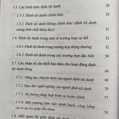 Định Tội Danh và Quyết Định Hình Phạt 