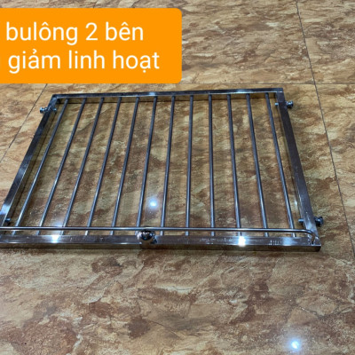 GIÁ GẦM BẾP , KỆ ĐỂ ĐỒ NHÀ BẾP INOX 304 .KT 80X50 cm (giá 1sp)