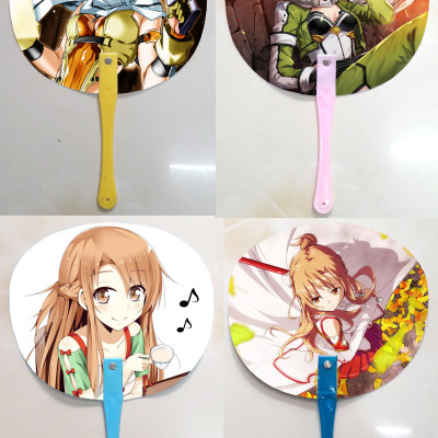 Qụat cầm tay in ảnh 2 mặt khác nhau Sword Art Online 