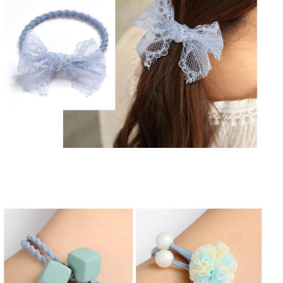 Sét 12 dây buộc tóc cao cấp xuất Hàn HD07