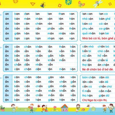 Sách Tập Đánh Vần Tiếng Việt - Phiên Bản Mới 5.0 Quét Mã QR