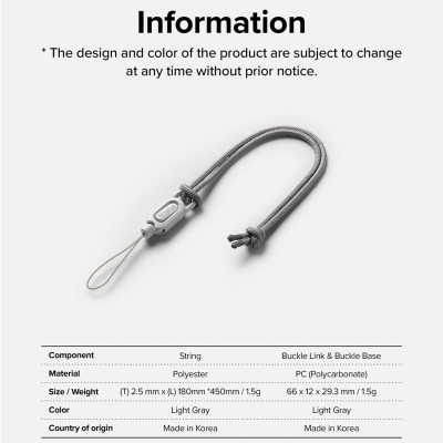 Dây đeo Ringke Buckle Link - Hàng Chính Hãng