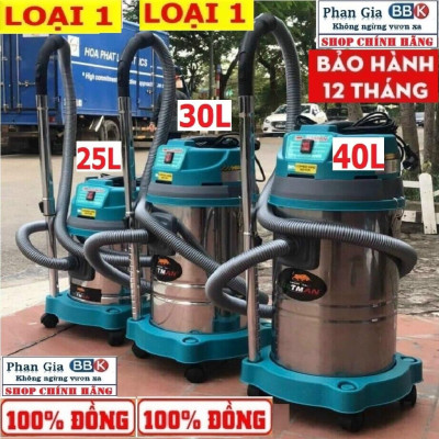 [chính hãƞg] Máy Hút Bụi Công Nghiệp Jetman12L+15L+18L+20L+ 25L+30L+40L Hàng chính hãƞg, Bảo hành 1 năm,Động cơ lõi đồng