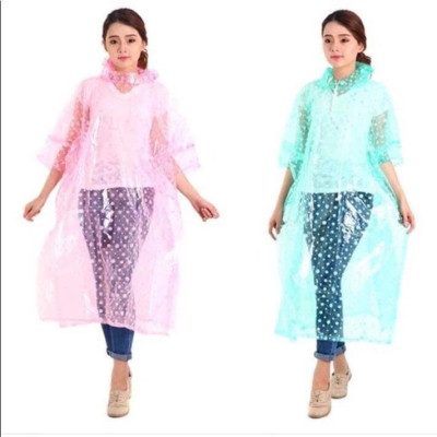 Áo Mưa 1 và  2 Đầu Cánh Dơi Chấm Bi Thời Trang Chất Liệu dẻo mềm - hàng việt